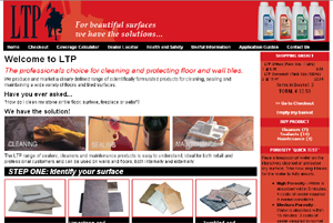 LTP - On-line shop for tile cleaners, sealants and maintenance products LTP - On-line shop for tile cleaners, sealants and maintenance products